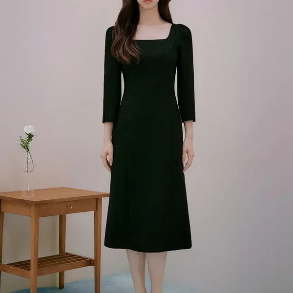 [BUNJANG] Ivana Helsinki Black Dress M New With Tags / 이바나헬싱키 경조사 하객룩 2부 원피스 블랙 M 택달린 새상품