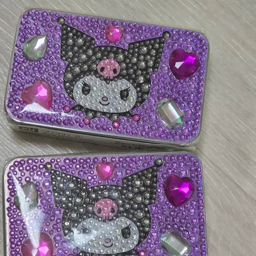 [BUNJANG] Sanrio Kuromi Cubic Tin Case / 산리오 쿠로미 큐빅 틴케이스