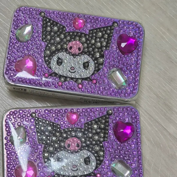 [BUNJANG] Sanrio Kuromi Cubic Tin Case / 산리오 쿠로미 큐빅 틴케이스