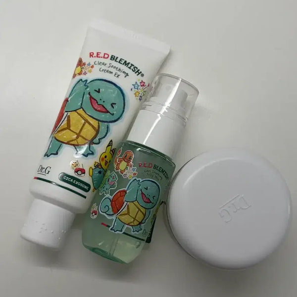 [BUNJANG] Dr.G Red Blemish Clear Soothing Cream EX Pokémon Edition / 닥터지 레드 블레미쉬 클리어 수딩 크림 EX 포켓몬 에디션