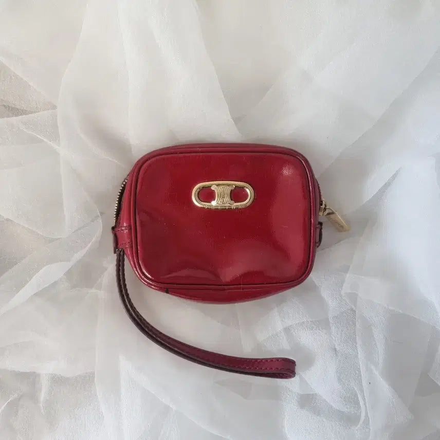 [BUNJANG] Celine Red Mini Box Bag / 셀린느 레드 미니 박스백