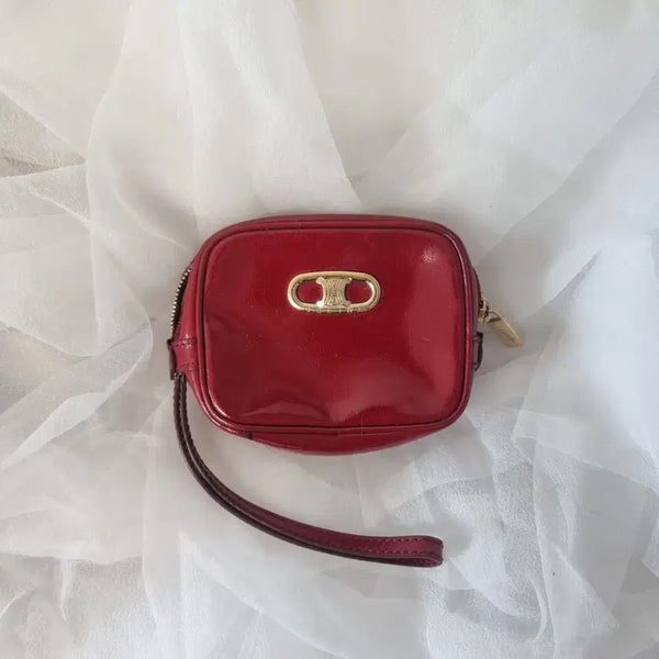 [BUNJANG] Celine Red Mini Box Bag / 셀린느 레드 미니 박스백