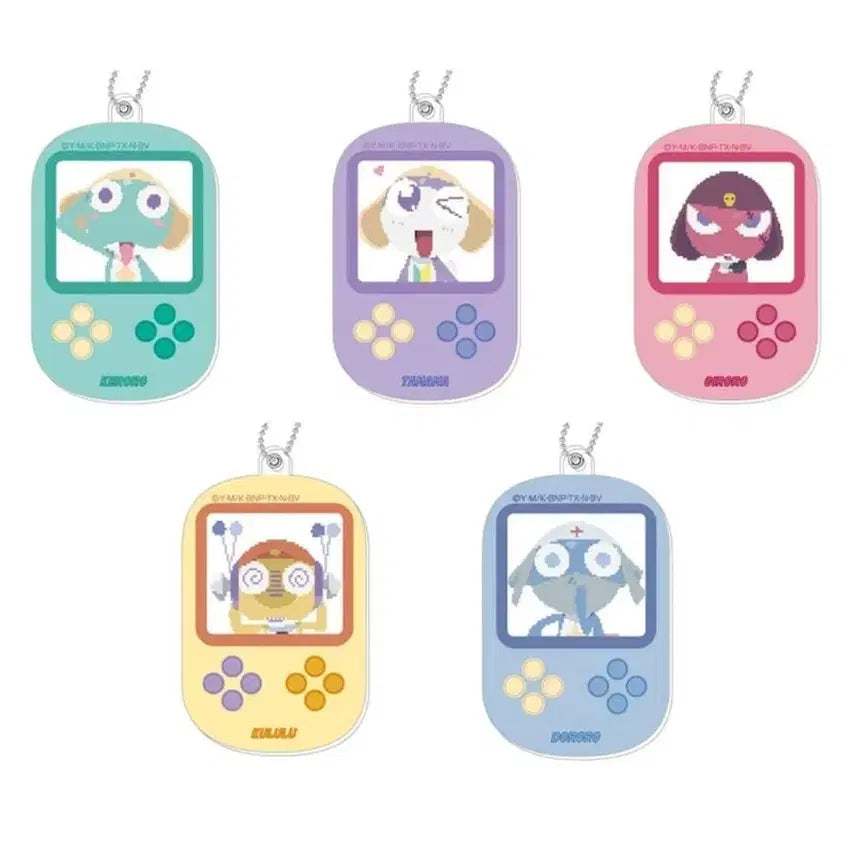 [BUNJANG] Bandai Sergeant Keroro Purapura Acrylic Keychain / 반다이 케로로 중사 푸라푸라 아크릴 키홀더