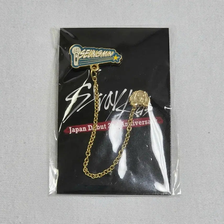 [BUNJANG] Stray Kids Seungmin Japan 2nd Anniversary MD Badge / 스키즈 승민 뱃지 일본 엠디 뱃지