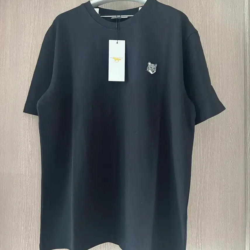 [BUNJANG] Maison Kitsuné Black Short-Sleeve T-Shirt L / 메종키츠네 반팔티 블랙 L