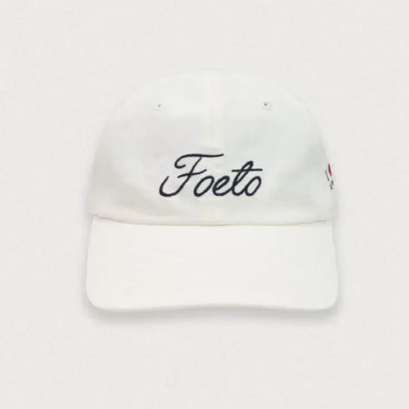 [BUNJANG] Poeto Washing Cap Hat - Ivory / 포에토 모자 워싱캡 아이보리