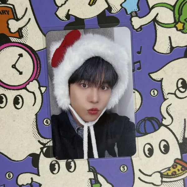 [BUNJANG] Ateez Jongho Makestar Hello Kitty Photocard / Ateez 에이티즈 종호  메이크스타 헬로키티