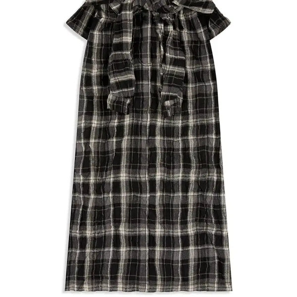 [BUNJANG] Openyy Crinkle Shirt Maxi Skirt / [L]오픈와이와이 셔츠 맥시스커트