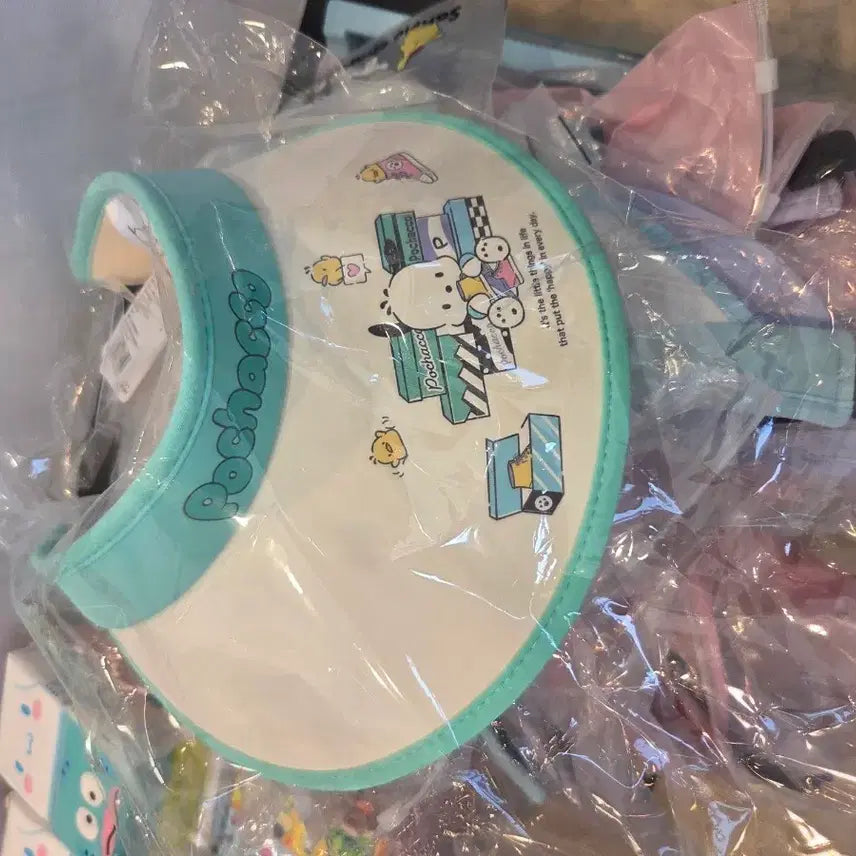 [BUNJANG] Sanrio Pochacco Wide Brim Hat / 포차코 캐릭터 챙 넓은 모자