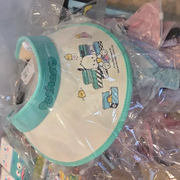 [BUNJANG] Sanrio Pochacco Wide Brim Hat / 포차코 캐릭터 챙 넓은 모자