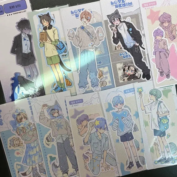 [BUNJANG] Parknyam Sticker Set with Sticker Book / 박냠 스티커 스티커북 일괄 판매
