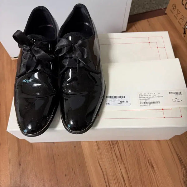 [BUNJANG] Alexander McQueen Patent Derby Shoes Size 39 / 알렉산더 맥퀸 페이던트 더비 39사이즈