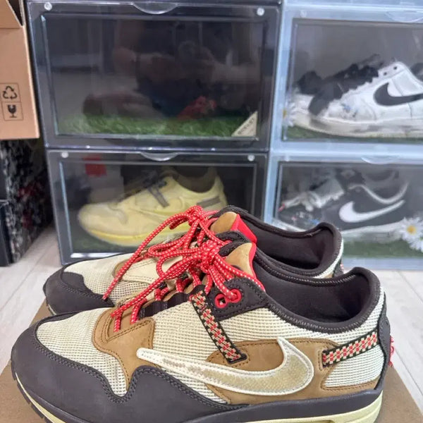[BUNJANG] Nike x Travis Scott Air Max 1 Cactus Brown Shoes (275mm) / 나이키 x 트래비스 스캇 에어맥스 1 캑터스 브라운 275