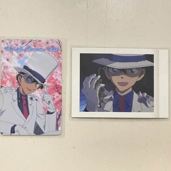 [BUNJANG] Detective Conan Arnouveau Lucky Draw Cherry Blossom Card & Pashacolle Kaito Kiddo Bundle Set / 일괄] 명탐정코난 아르누보 럭키드로우 벚꽃카드, 파샤코레 괴도키드