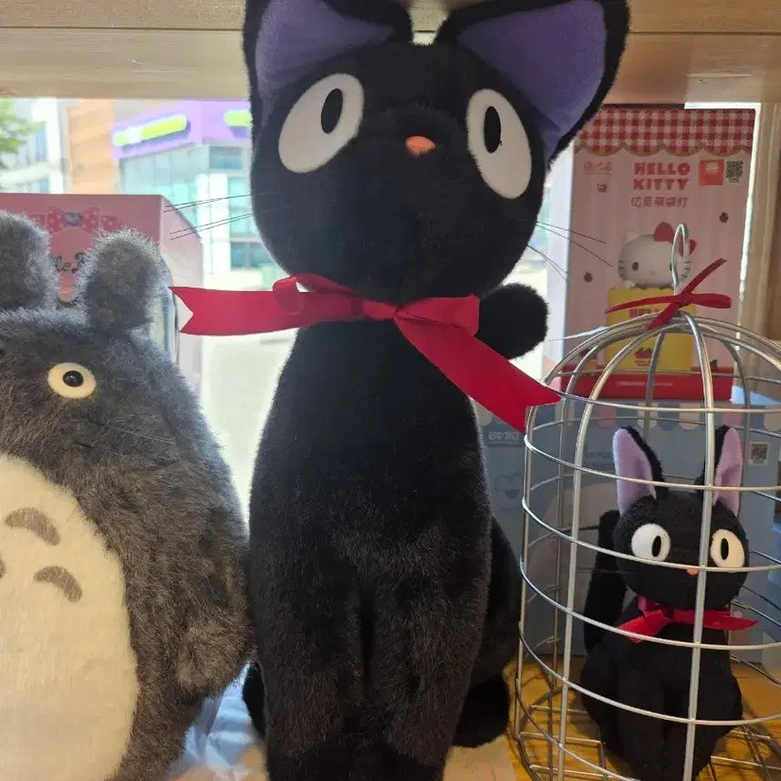 [BUNJANG] Studio Ghibli Kiki's Delivery Service Black Cat Plush / 지브리 마녀 배달부 키키 검정 고양이 인형 "}