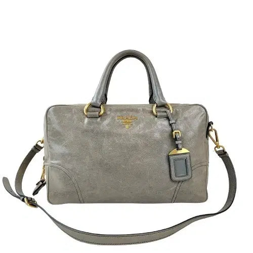 [BUNJANG] Prada Vitello Shine 2-Way Satchel Bag / 정품 프라다 비텔로 샤인 2-WAY 사첼백