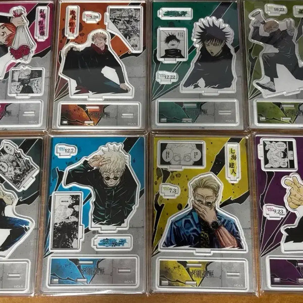 [BUNJANG] Jujutsu Kaisen 2021 Acrylic Diorama Set (8 Types) / 2021 주술회전 아크릴 디오라마 8종 새상품 판매