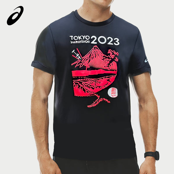 [BUNJANG] Asics Tokyo Marathon Commemorative T-Shirt (XL) / 아식스 / 도쿄 마라톤 기념 티셔츠 (XL)