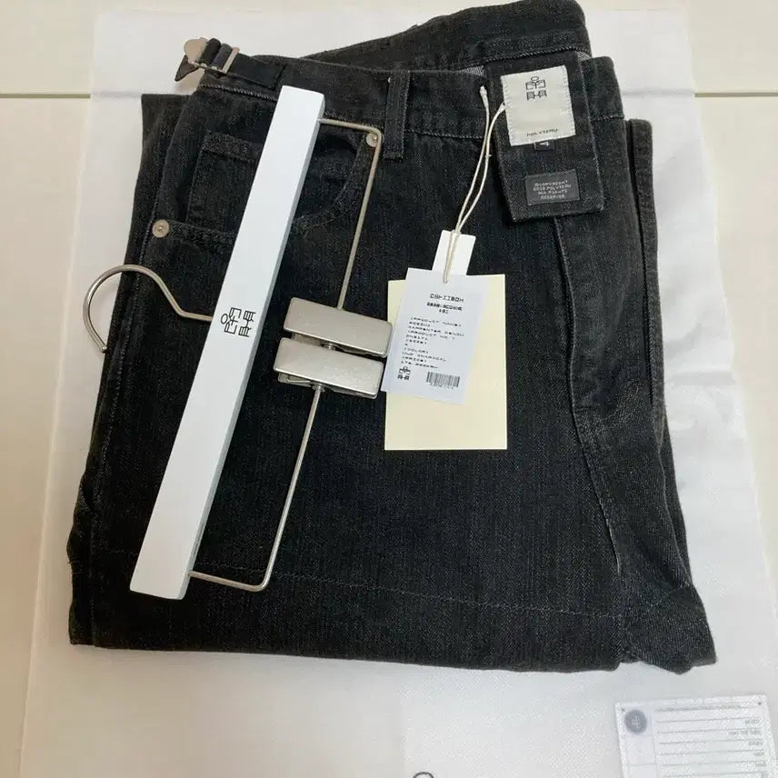 [BUNJANG] Polerushima Goshima Carpenter Denim Mud Charcoal / [4/교환O]폴리테루 고시마 카펜터 데님 머드 차콜