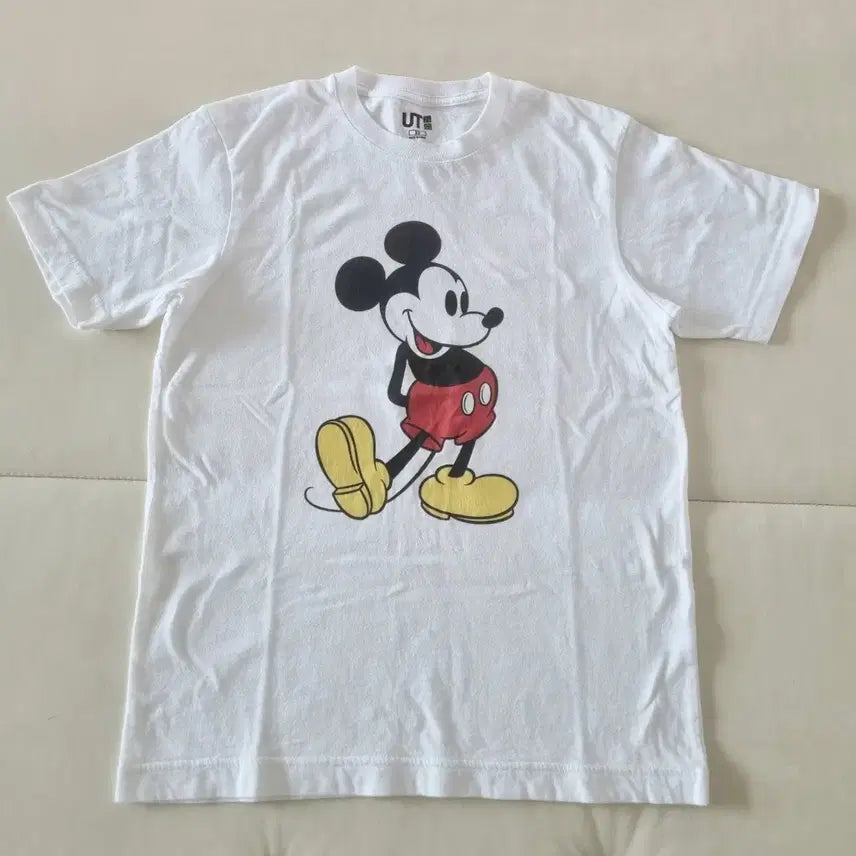 [BUNJANG] Uniqlo Mickey Mouse Short Sleeve T-Shirt (XS) / 유니클로 미키마우스 반팔 티셔츠(XS)
