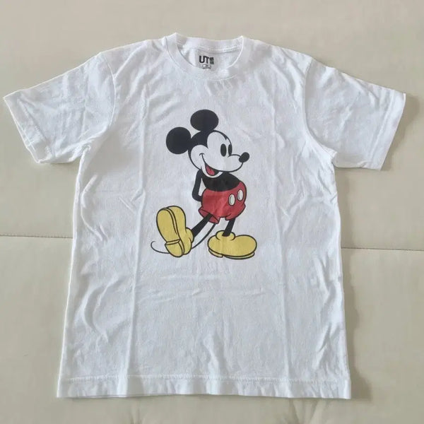 [BUNJANG] Uniqlo Mickey Mouse Short Sleeve T-Shirt (XS) / 유니클로 미키마우스 반팔 티셔츠(XS)