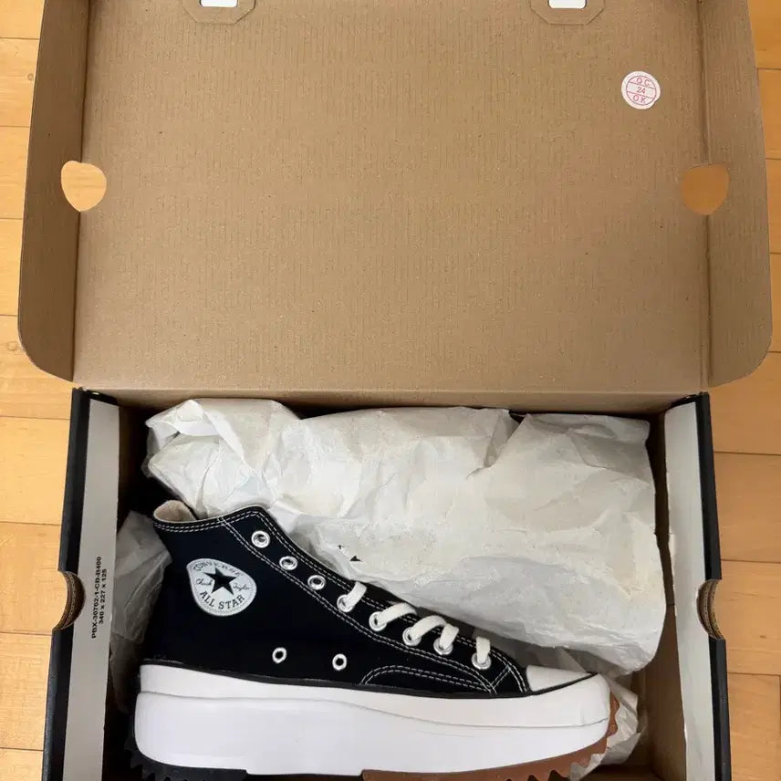 [BUNJANG] Converse Run Star Hike Black/White Size 265 New / 컨버스 런스타 하이크 검흰 265 사이즈 새상품