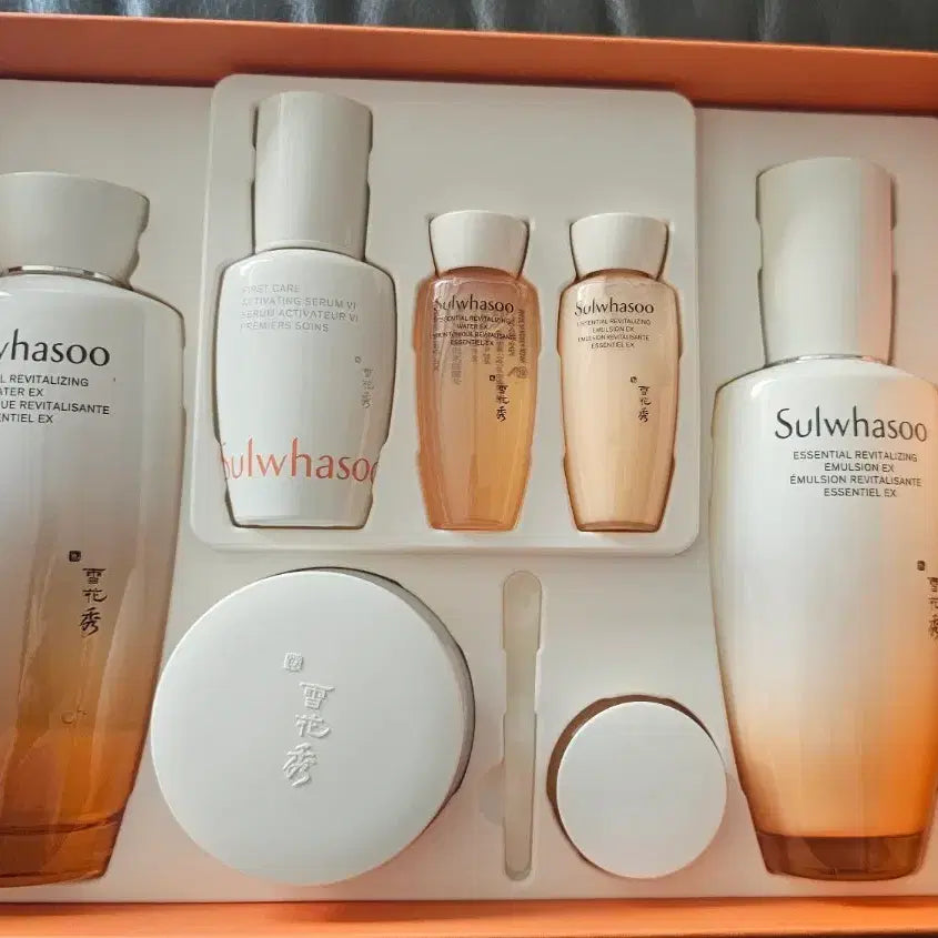 [BUNJANG] Sulwhasoo Essential Firming Care 3-Piece Set / (새제품)설화수 에센셜 탄력케어 3종세트