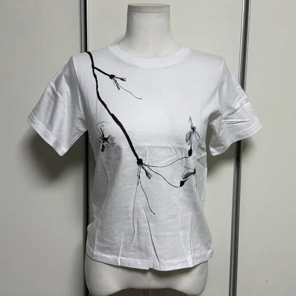 [BUNJANG] Oriental Ink Wash T-Shirt / 오리엔탈 수묵 티셔츠