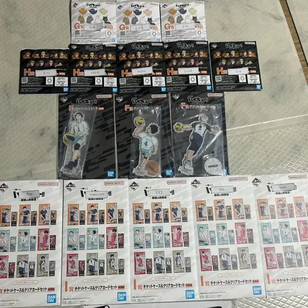 [BUNJANG] Haikyu!! Kuji F, G, H, I Prize Bundle Set / 하이큐 쿠지 하위상 F상 G상 H상 I상 일괄 양도