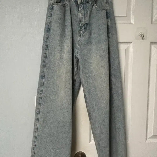 [BUNJANG] Goodlife Works Easy Wide Denim Pants M / 굿라이프웍스 이지 와이드 데님팬츠 M