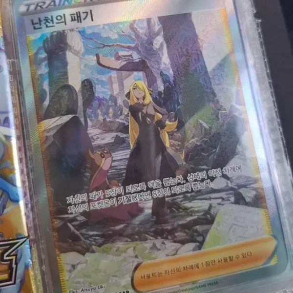 [BUNJANG] Pokemon Card [N's Resolve] SAR / 포켓몬 카드 [난천의 패기] SAR