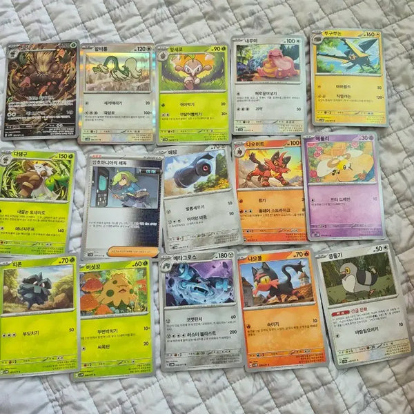 [BUNJANG] Pokemon Card Bundle Set (Including Daramaka AR) / 포켓몬 카드 일괄 판매 다탱구 ar