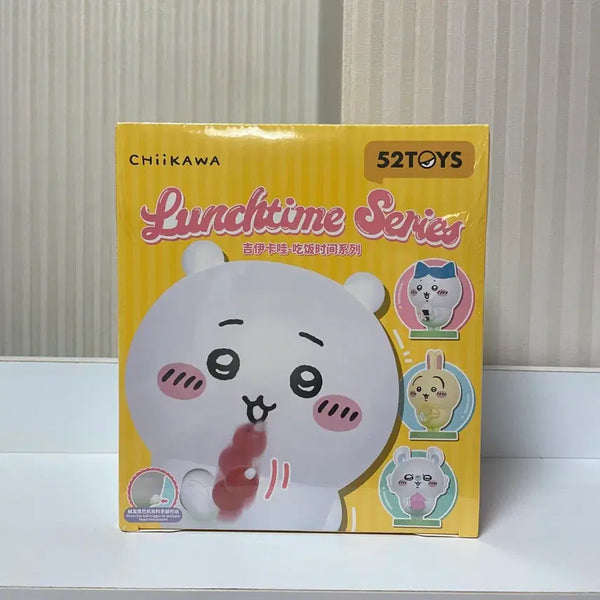 [BUNJANG] 52TOYS Cheikawa Lunchtime Figure Set (Sealed) / (미개봉)4종 세트 먼작귀 치이카와 런치타임 피규어 52TOYS