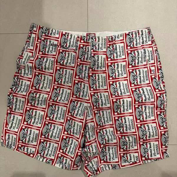 [BUNJANG] Wasted Youth x Budweiser Collaboration Shorts / wasted youth x 버드와이저 반바지