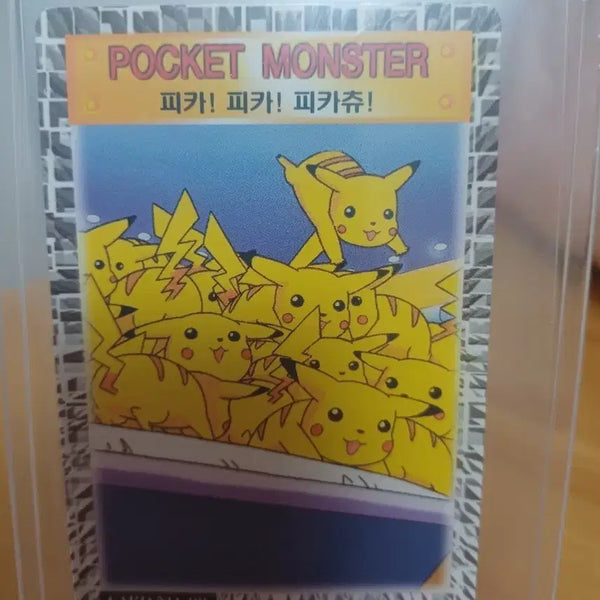 [BUNJANG] Pokemon Pikachu Card #08 / 포켓몬스터 피카츄 카드