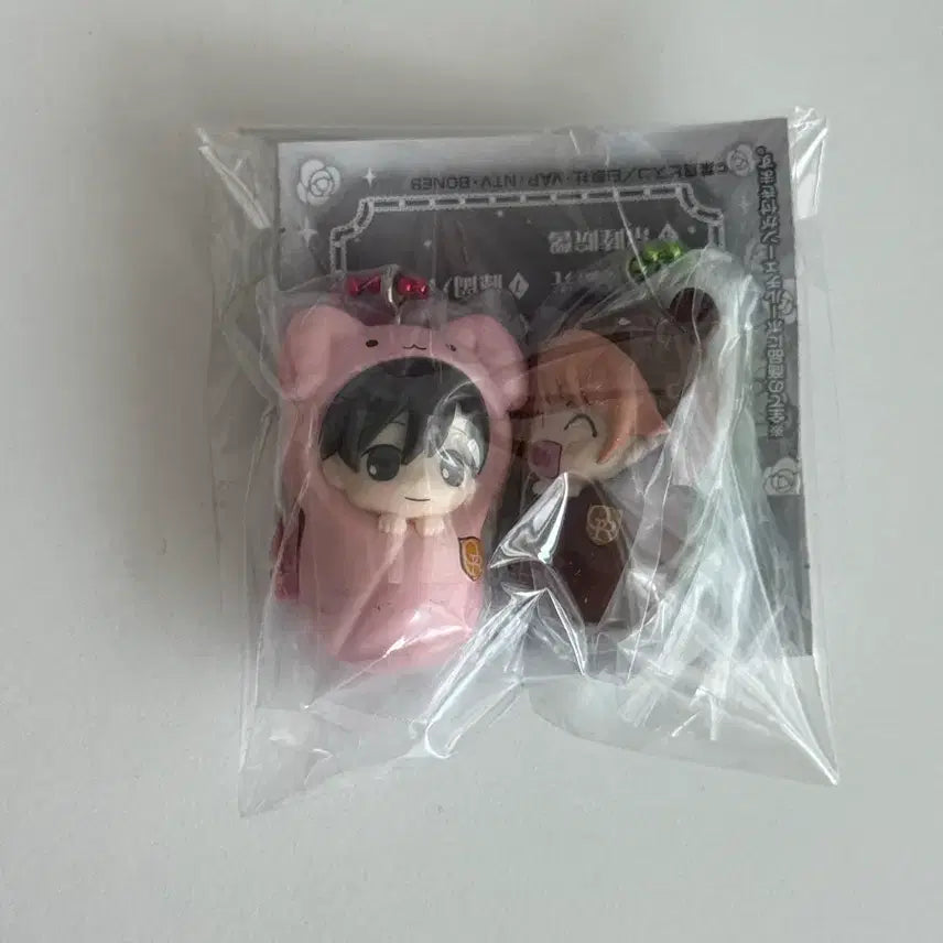[BUNJANG] Ouran High School Host Club Hikaru & Haruhi Podaegi Gacha Keyring / 오란고교 사교클럽 히카루 하루히 포대기 가챠 키링