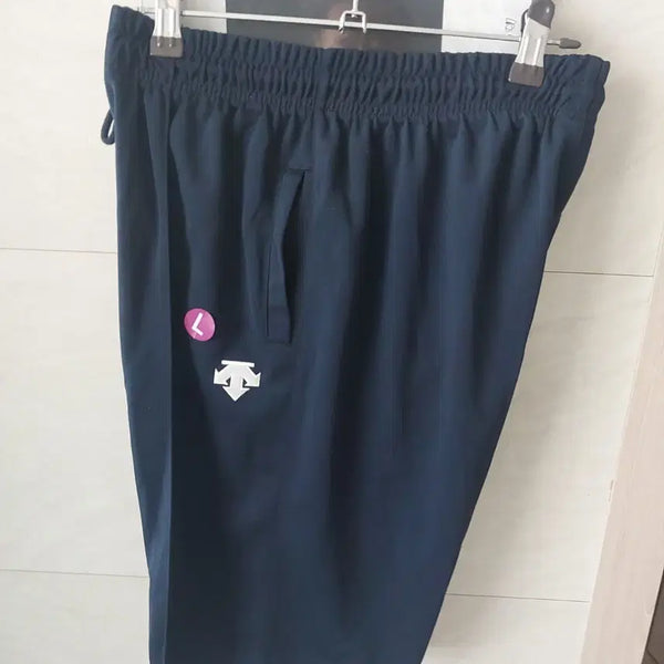 [BUNJANG] Descente Training Shorts Navy L / 데상트  트레이닝 반바지 네이비 L 새상품
