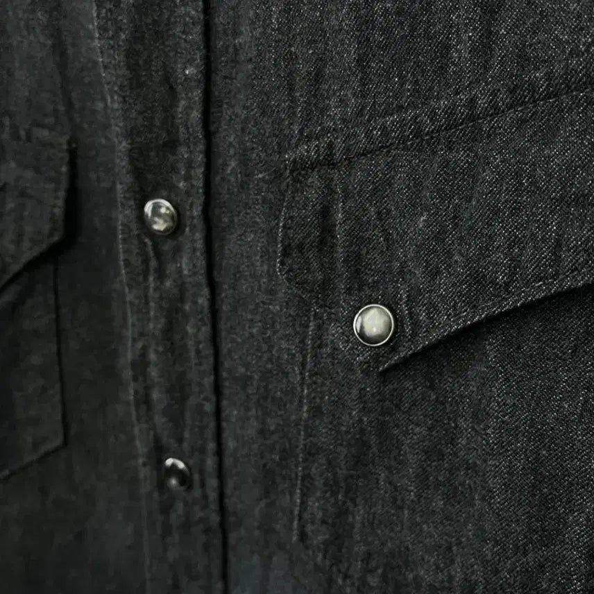 [BUNJANG] Fullcount Denim Western Shirt / 풀카운트 데님 웨스턴 셔츠