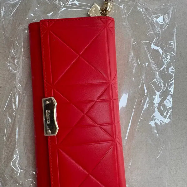 [BUNJANG] Elegance Women's Long Wallet Red / 엘레강스 여성 장지갑 빨강