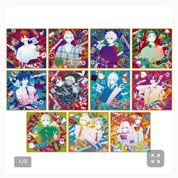 [BUNJANG] Phantom Buster Fanbus Ghost & Friends Pop-up Shikishi / 팬텀버스터즈 팬버스 고스트앤프렌즈 팝업 색지