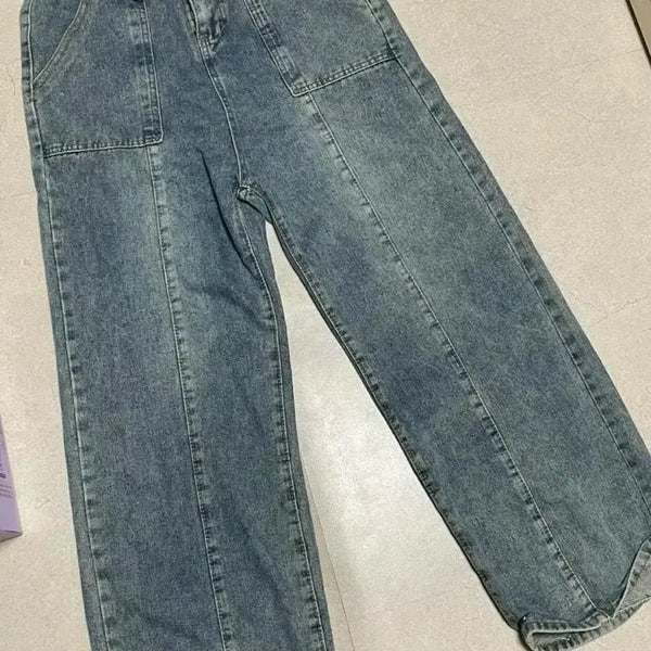 [BUNJANG] Vintage Wide Leg Jeans / 빈티지 청바지 와이드 팬츠