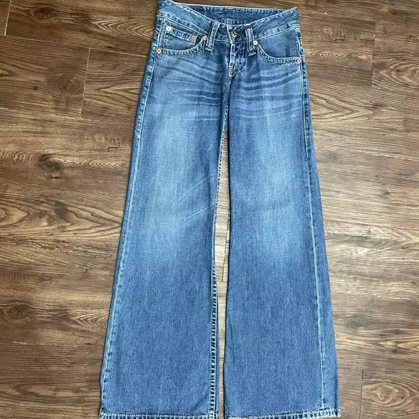 [BUNJANG] Levi's 90s Low Rise Bootcut Flare Denim Jeans - Size 27 / 90s 리바이스 로우라이즈 부츠컷 데님 팬츠 플레어진 27