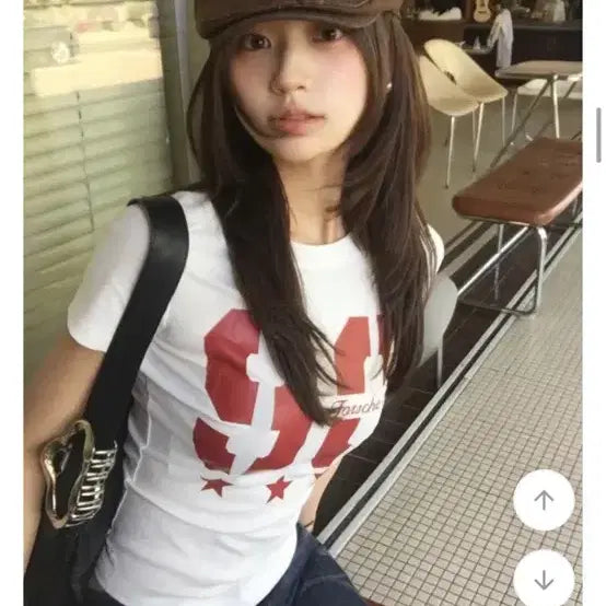 [BUNJANG] Fits Printing Short Sleeve T-Shirt / 피츠 프린팅 반팔티