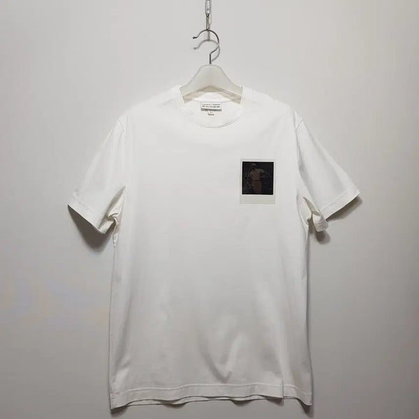 [BUNJANG] Lacoste Polaroid Round Neck T-Shirt - Over L (105) / 정품>라코스테&폴라로이드/라운드반팔/오버L(105)/파라오쇼핑
