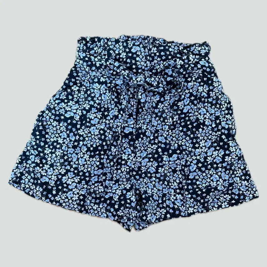[BUNJANG] Flower Floral Pattern Shorts / 플라워 플로럴 패턴 반바지