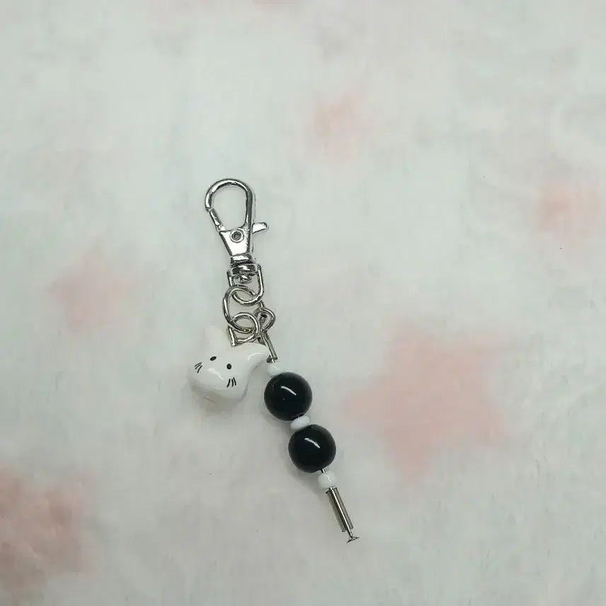 [BUNJANG] Bunny Black Dango Keychain / 토끼 블랙당고 키링