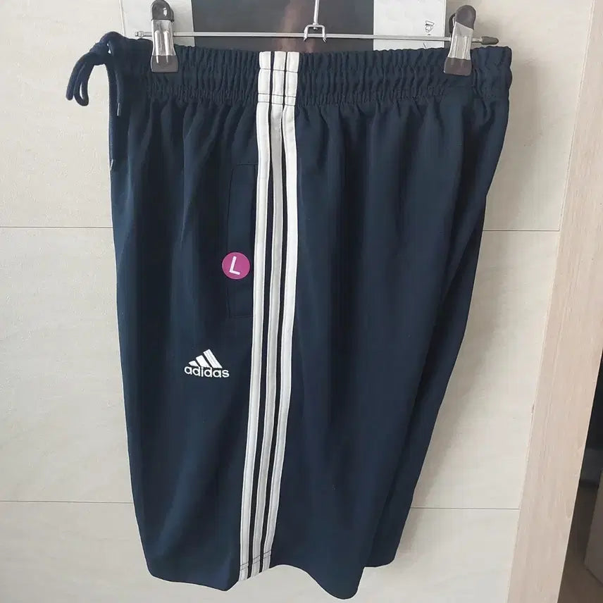 [BUNJANG] Adidas 3-Stripes Shorts Navy L / 아디다스 삼선  반바지 네이비 L 새상품