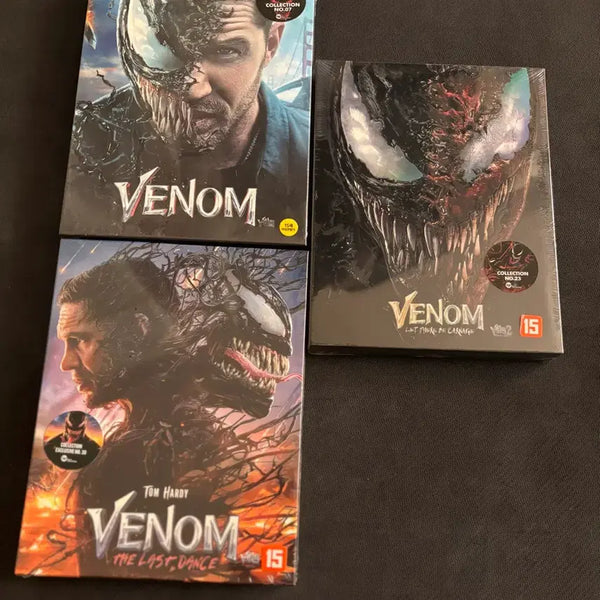[BUNJANG] Venom 1-3 Full Slip Steelbook Limited Edition Blu-ray Set (Sealed) / 블루레이 베놈1-3 풀슬립스틸북한정판 미개봉