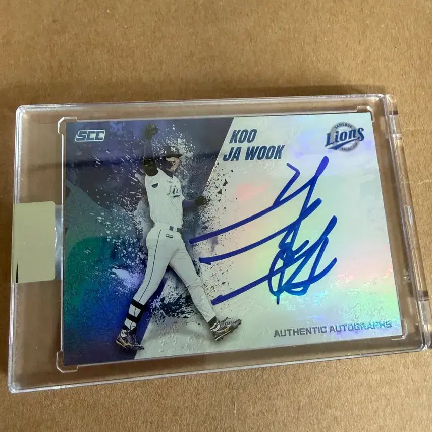 [BUNJANG] 2026 SCC KCCF Gu Ja-wook On-Auto Card / 2026 SCC KCCF 구자욱 온오토카드