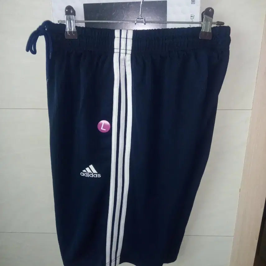 [BUNJANG] Adidas 3-Stripes Shorts Navy L / 아디다스 삼선  반바지 네이비 L 새상품